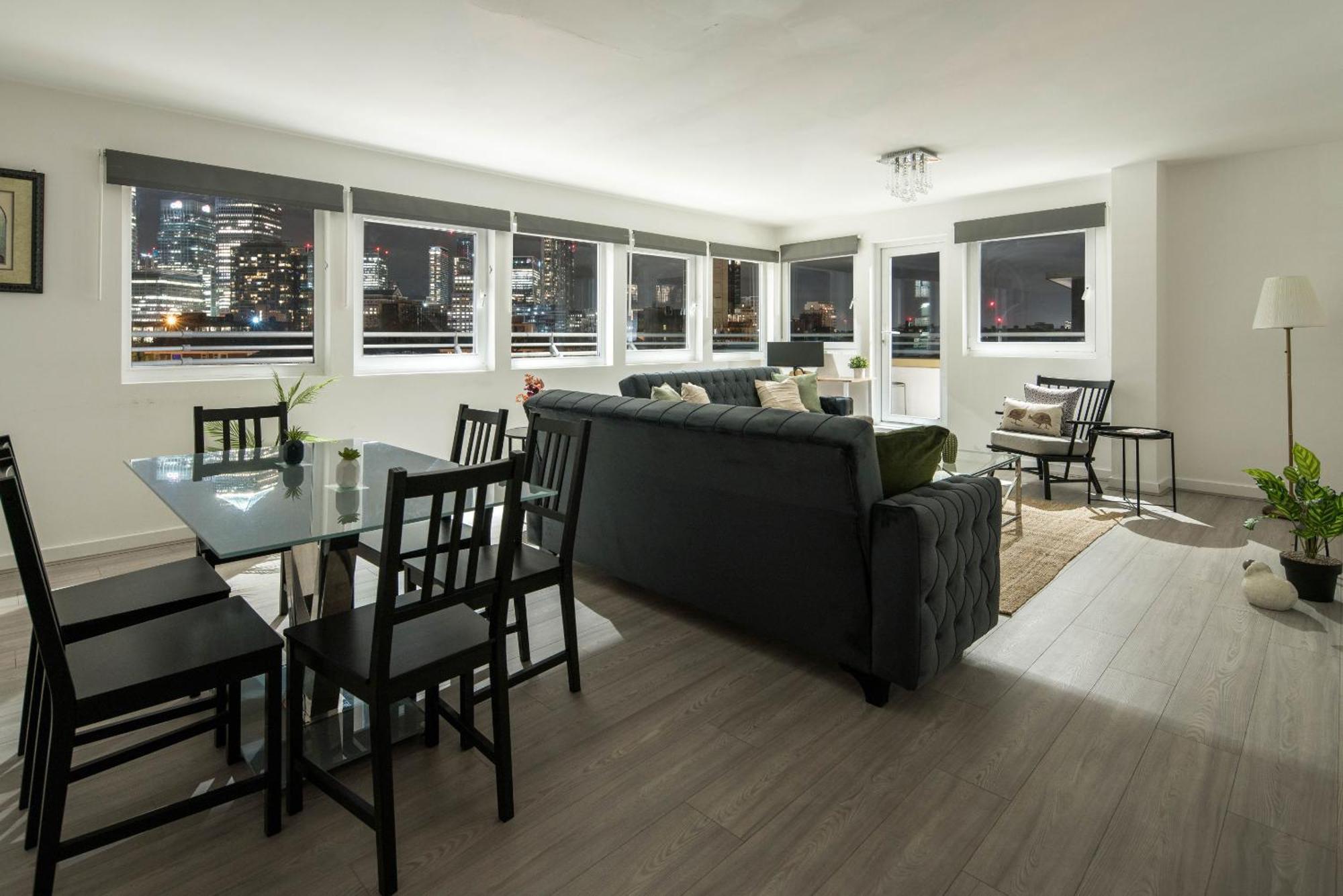 Canarywharf Apartments By Sleepy Londra Camera foto