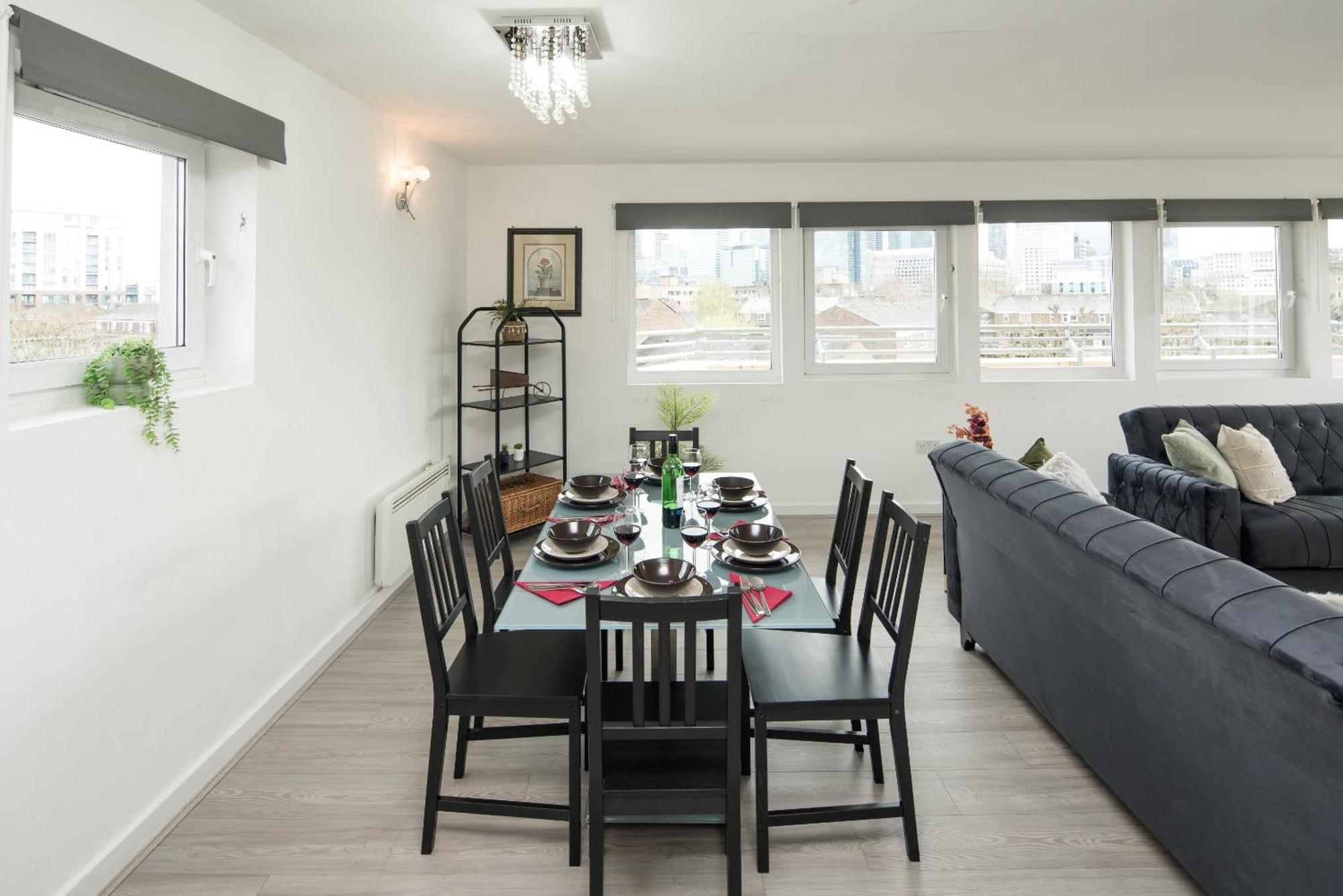 Canarywharf Apartments By Sleepy Londra Camera foto
