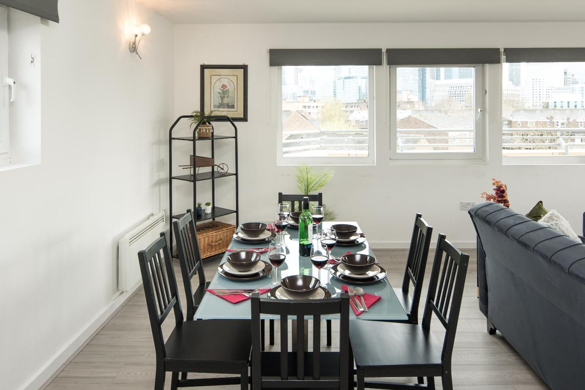 Canarywharf Apartments By Sleepy Londra Camera foto
